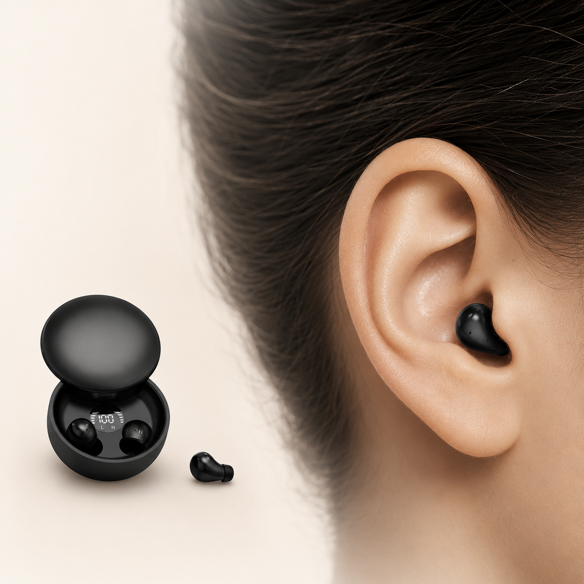 Nexory Mini Wireless Invisible Earbuds Bluetooth 5.4